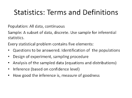 Image result for Statistical Terms