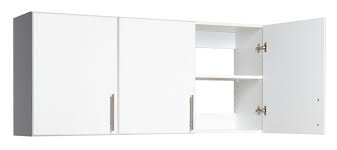door storage cabinet white wall mount