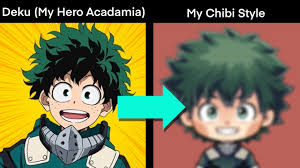 Maybe you would like to learn more about one of these? Draw Deku Izuku Midoriya My Hero Academia Anime 1 Minute Chibi Tutorial Shorts Youtube