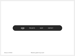 Black And White Header Design Header Navigation Dailyui Dailyui053 Header Navigation Black White Uidesign Uxdesign Webdesign Adobexd Adobexdprototype Sketch Black White