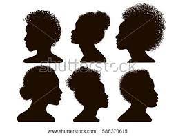 Beautiful Woman With Hairstyles Silhouettes Vector Elements Download Free Vector Art Stock Graphics Female Profile Silhouette Vector Female Face Drawing