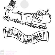 Dibujos Navidad Para Colorear Faciles