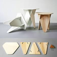 Wedge Table Andreas Kowalewski Made In 2012 This Great Table Was Designed To Minimise Labour By Allowing It To Be Flat P In 2020 Tea Table Design Decor Design