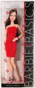 Barbie Doll Black Label Collection Barbie Basics Barbie Model No 03 Collection Red Black Label Target Exclusi Mattel Barbie Basics Red Dress Red Fashion