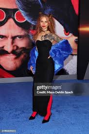 Audrey Mercier and Kade Wilcox attend the Los Angeles premiere of... News  Photo