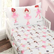 Toddler beds often cost less than single beds. Amazon Com Everyday Kids Toddler Fitted Sheet And Pillowcase Set Born To Dance Ballerina Soft Microfiber Breathable And Hypoallergenic Toddler Sheet Set Home Kitchen