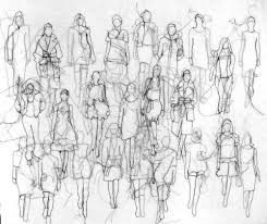 Catwalk Stitch Drawing Rosie James Drawings
