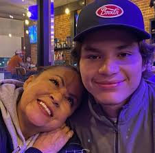 Franco holds late mother close