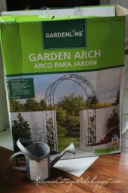 Aldi Garden Arch Arbor We Love To Garden Here At The Cottage It Is Something Sacred That Has Been Passed Down Diy Garden Projects Garden Arch Bedding Plants