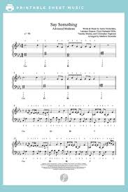 Which i recommend for you to download. Say Something By Justin Timberlake Ft Chris Stapleton Piano Sheet Music Advanced Level Sheet Music Piano Sheet Music Song Notes