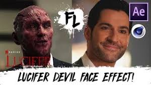 Daddy issues ch6 lucifer morningstar x reader 18 by dark blossom95. Lucifer Devil Face Effect Tutorial Film Learnin Youtube