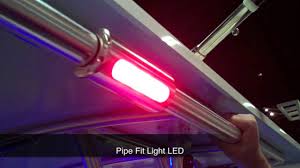 Taco Marine Led Lights Demonstrated At The Miami International Boat Show Youtube