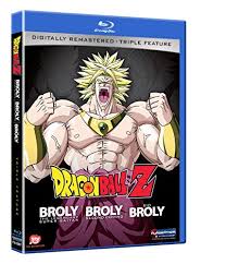 Supersonic warriors 2 released in 2006 on the nintendo ds. Dragon Ball Z Broly Triple Feature Broly Broly Second Coming Bio Broly Blu Ray Buy Online In Dominica At Dominica Desertcart Com Productid 2044164