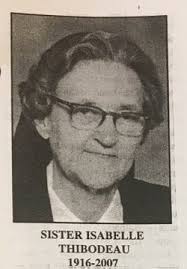 Sr. Isabelle Thibodeau was born