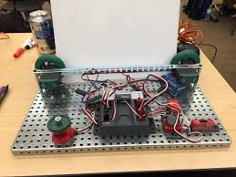 */ task main() //program begins, insert code within curly braces Kiersten Baschnagel On Twitter Vex Test Bed Up And Running Pltworg Day 3 Automation Robotics Bring On The Programming