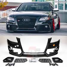 Caractere Front Bumper No Pdc Fits Audi A4 B8 0 Bk Motorsport Audi Tt Audi Audi A3