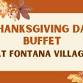2025 Thanksgiving Day Buffet - Fontana Village Resort & Marina, 300 Woods Rd Event Image