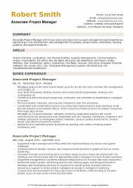 Project managers need to be adept with a wide variety of skills, and your resume. Associate Project Manager Resume Samples Qwikresume