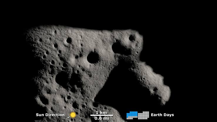 Shadowed lunar craters holding water ice deposits., AI generated