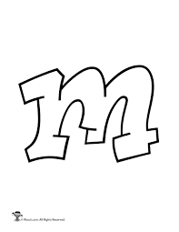 Letters are often overlapping · there is no space between the planks of letters such as f and e · no space between vertical planks like m, n as well · no straight . Graffiti Lowercase Letter M Woo Jr Kids Activities Children S Publishing