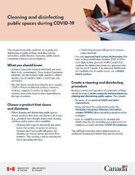 It was first identified in december 2019 in wuhan,. Cleaning And Disinfecting Public Spaces During Covid 19 Canada Ca
