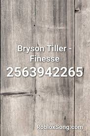In such page, we additionally have number of images out there. Bryson Tiller Finesse Roblox Id Roblox Music Codes Songs Roblox Owl City Fireflies