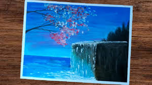 Mewarnai pemandangan air terjun crayon sebuah gambar pemandangan air terjun dan gunung yang begitu indah. Cara Menggambar Dan Mewarnai Menggunakan Crayon Gambar Air Terjun Gambar25 Youtube