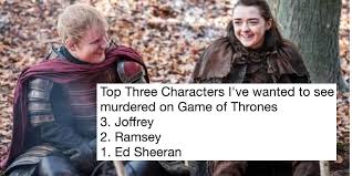 Ed Sheeran Says The Game Of Thrones Backlash Was Not The Reason He Quit Twitter