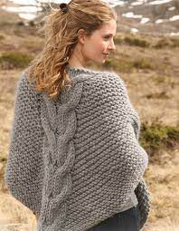 2013 2013 Sac Orgusu Desenli Gri Orgu Kislik Sal Ornekli Model Gratis Strik Strikkesting Haeklet Poncho