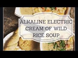 The idea is that our bodies need to be in a relatively alkaline state to keep us healthy. Cream Of Wild Rice Soup Alkaline Electric Dr Sebi Approved Ingredients Youtube Hemp Milk Recipes Dr Sebi Recipes Alkaline Diet Wild Rice Soup