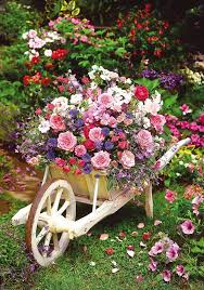 45 Beautiful Garden Design For Spring And Summer Flower Garden Design Cottage Garden Design Flower Planters