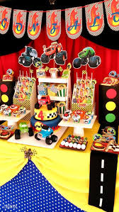 Chiquipop S Birthday Blaze And The Monsters Machines Photo Gallery At Catch Trucks Birthday Party Blaze And The Monster Machines Party Blaze Birthday Party