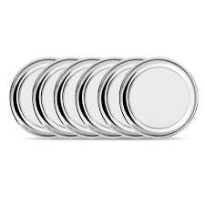 Check spelling or type a new query. Elegante Stainless Steel Dinner Plates Elegante