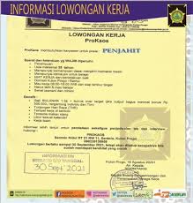Istana kado (@istana_kado) adlı kişinin en son tweetleri. Kategori Lowongan Kerja Terbaru