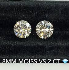 Moissanite Vs Diamond Moissanite Vs Diamond Side By Side