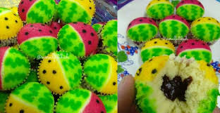 Masukkan semua bahan apam kedal mangkuk mixer dan pukul dengan kelajuan maksima sehingga kembang 3. Apam Polkadot Versi Tembikai Comelnya Patutlah Ramai Share Dah Lah Sedap Comel Sangat Keluarga
