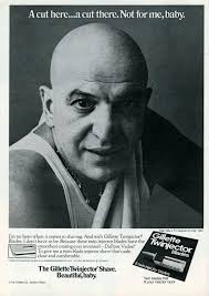 Aristotelis savalas was an american actor and singer whose career spanned four decades. Kojak Star Telly Savalas Asked Who Loves Gillette Razors Baby Click Americana