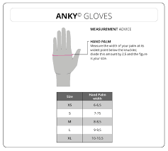 Size Charts Anky Technical Casuals