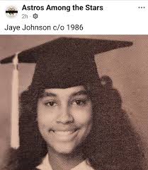 De Astros Among the Stars 2h I Jaye Johnson c/o 1986