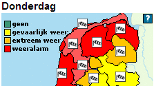 Volgens deskundigen dreigt nederland binnen twee weken af te stevenen op code rood. Update Knmi Weeralarm Noord Nederland Code Rood Ingetrokken Infoleek