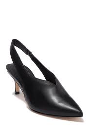 Bala Leather Kitten Heel Pump