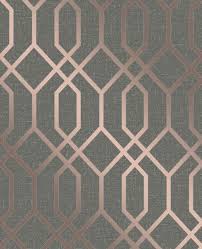 Experts say we're witnessing a hijacking with the current trend of putting activated charcoal in our foods, drinks and beauty and dental products. Fine Decor Quartz Trellis Rose Gold Charcoal Wallpaper Fd42307 Www Batleydiy Co Uk
