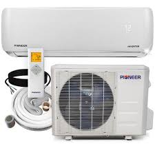 The fan adds a little but not much, so a 20 amp 220 volt breaker would work. Ductless Split Air Conditioning Heating System Dc Inverter