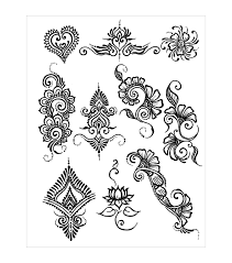 Akyio Henna Stencils Pack Earth Henna Designs Joann Henna Designs Easy Henna Stencils Henna Tattoo Designs