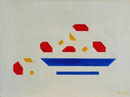 Son of hans bjørkelund and maren oline a. Bart Van Der Leck Nature Morte Bol Avec Pommes 1921 Natura Morta De Stijl Pittura