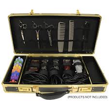 Black And Gold Barber Logo Hairart Black Gold Barber Case Is Elegant And Sturdy Great For Keeping Your Barber Tools Organized And I Barber Equipment Beauty Salon Supplies Barber Tools