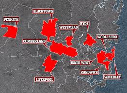 This map tracks the novel coronavirus outbreak in each country worldwide. The Coronavirus Red Zones 10 Hotspots In Sydney Daily Mail Online