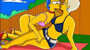 Lindsey Naegle and Marge Simpson Yuri Legs Milf > Your Cartoon Porn