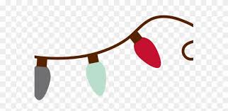 Round wreath illustration with copy space. Trendy Design Ideas String Of Christmas Lights Clipart Clip Art Christmas Lights Free Transparent Png Clipart Images Download