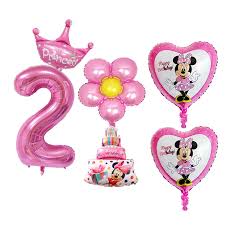 Lots of ideas for diy birthday cake ideas and tutorials from toddler to teenager plus recipes. 6pcs Set Baby Boy Girl 2nd Birthday Balloons Cake Digital 2 Foil Balloons For Kids 2 Years Old Happy Birthday Decor Air Balloons Buy At The Price Of 2 55 In Aliexpress Com Imall Com